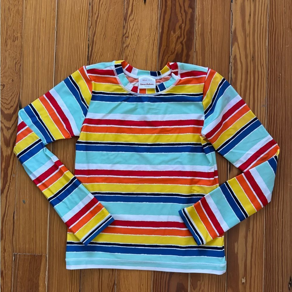Hanna Andersson Striped Rashguard